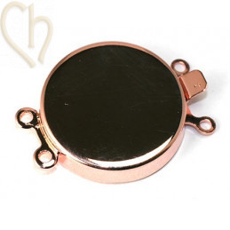 Clasp slider round 2-row 19mm