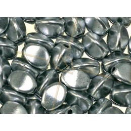 Pinch Beads Aluminium Silver 