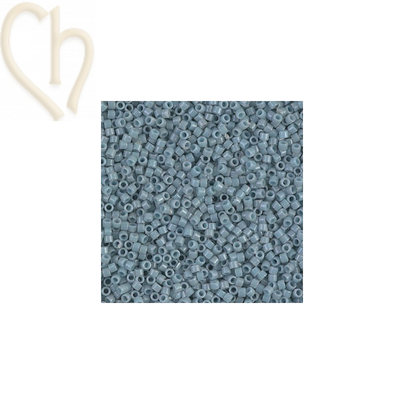 Delica 11/0 5gr. Opaque blue gris