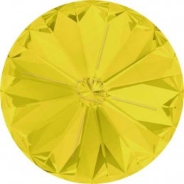 1122 - 14mm Rivoli Swarovski Yellow Opal 231