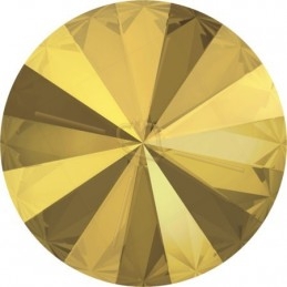 1122 - 12mm Rivoli Swarovski Metallic Sunshine METSH