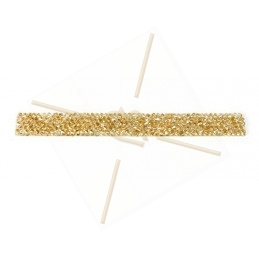 Cristal Fine Rocks Strip 6cm Golden Shadow