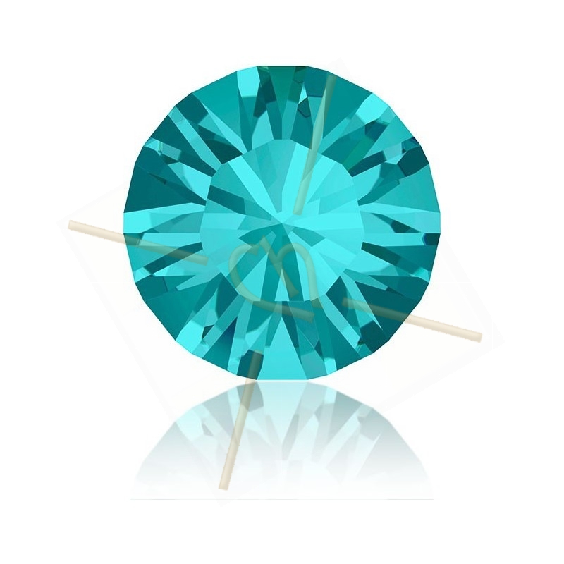 1088 - SS39 8mm Blue Zircon 229