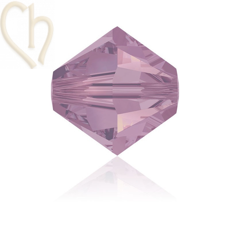 3mm Cyclamen Opal Swarovski Toupie 398