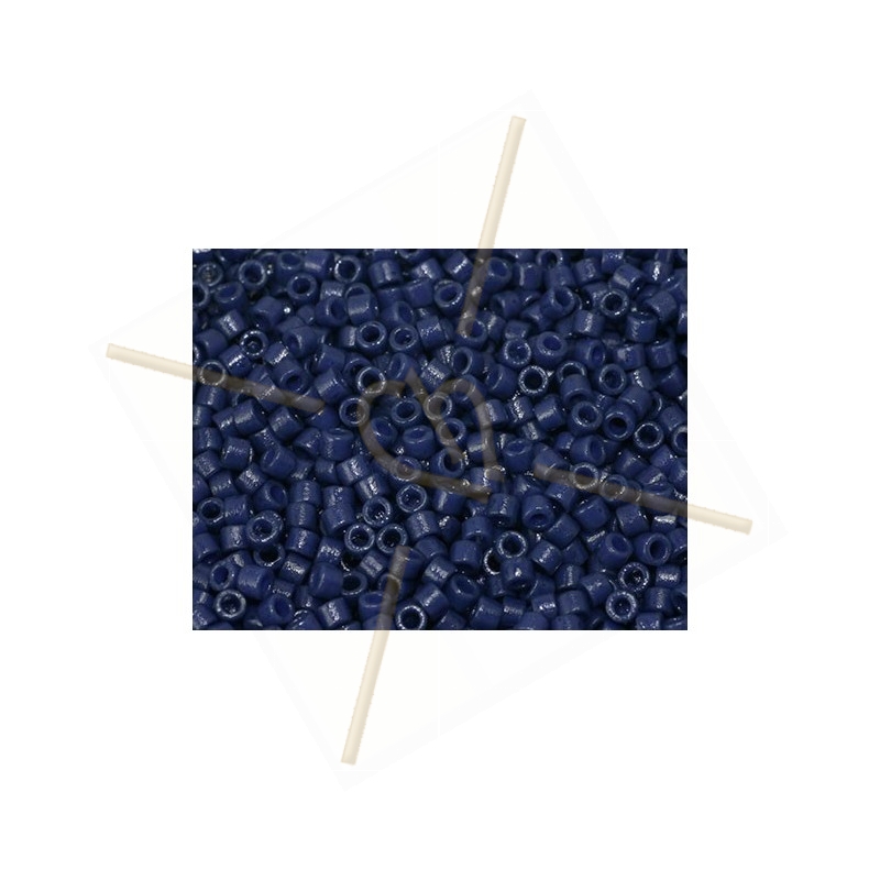Delica 11/0 5gr. Opaque marineblauw mat Delica 11/0 5gr. Opaque marineblauw mat