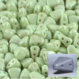 Nib-Bit bead 6*5mm Chalk Green