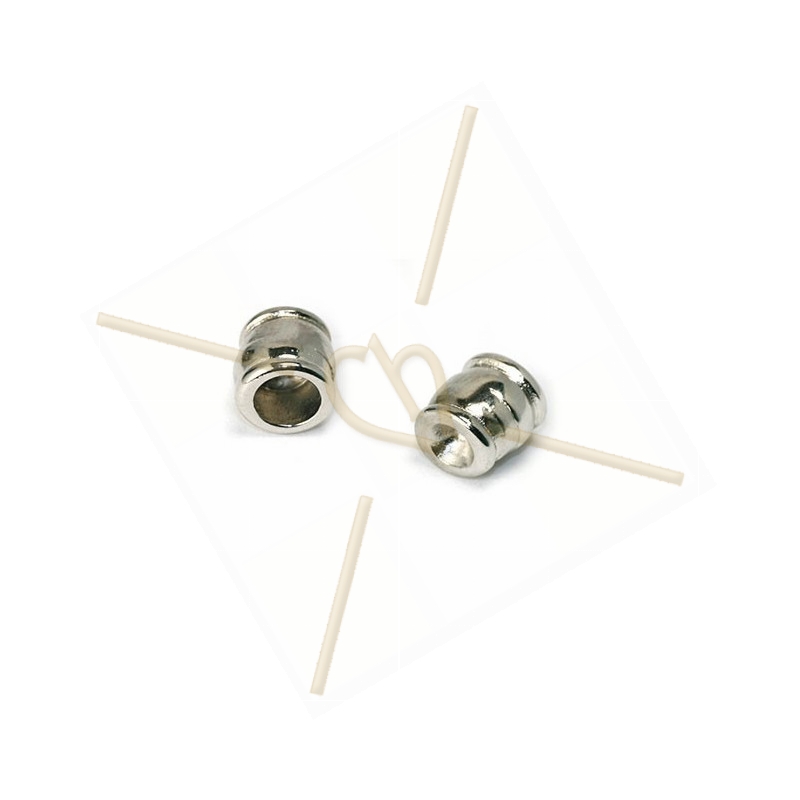 coupelle 7*6mm pour strass SS19 argenté