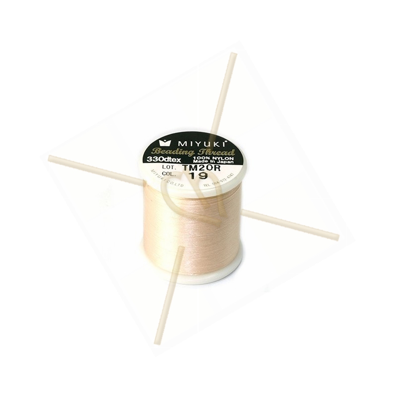 Miyuki Beading Thread Peach Clair Miyuki Beading Thread Peach Clair