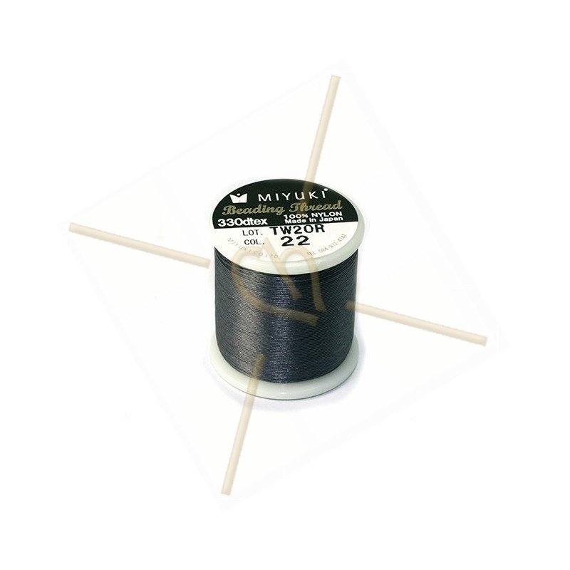 Miyuki Beading Thread Dark Grey