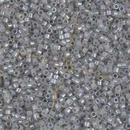 Sparkling Pewter Lined opal AB - Delica 11/0 5gr.