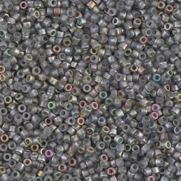 Grey Iridescent Frosted - Delica 11/0 5gr.