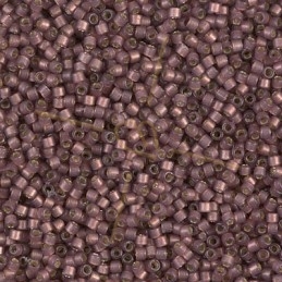 Duracoat Semi Frosted Silverlined Dyed raisin  - Delica 11/0 5gr.