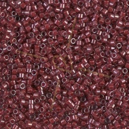 Cranberry Lined Luster Crystal   - Delica 11/0 5gr.