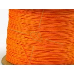 jaune fluo polyester cordon 0.4mm