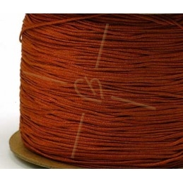 marron polyester cordon 0.4mm