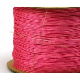 rose polyester cordon 0.4mm