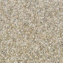 15/0 cristal trou argent