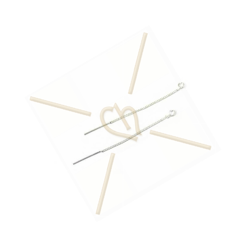 ketting 53mm met rondel voor oorketting ketting 53mm met rondel voor oorketting