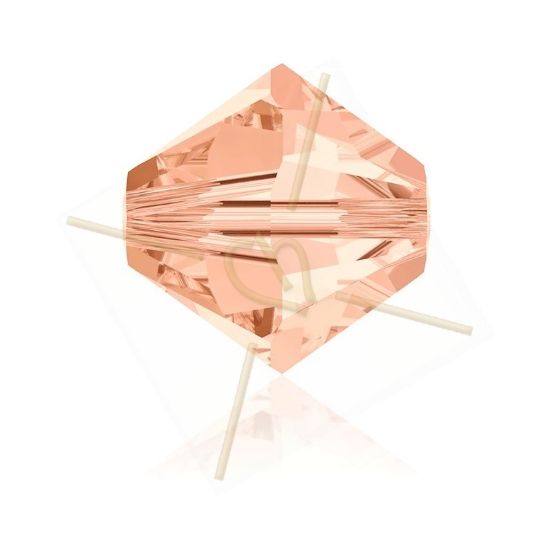 4mm toupie Light Peach Swarovski 362