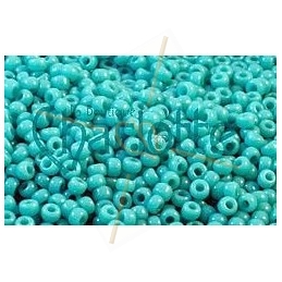 15/0 opaque turquoise foncé