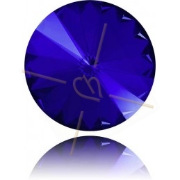 1122 - 12mm Rivoli Swarovski Majestic Blue 296