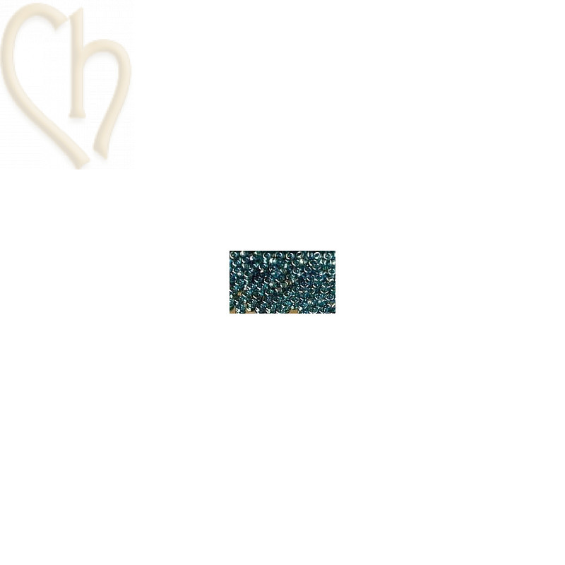 15/0 blauw transparant