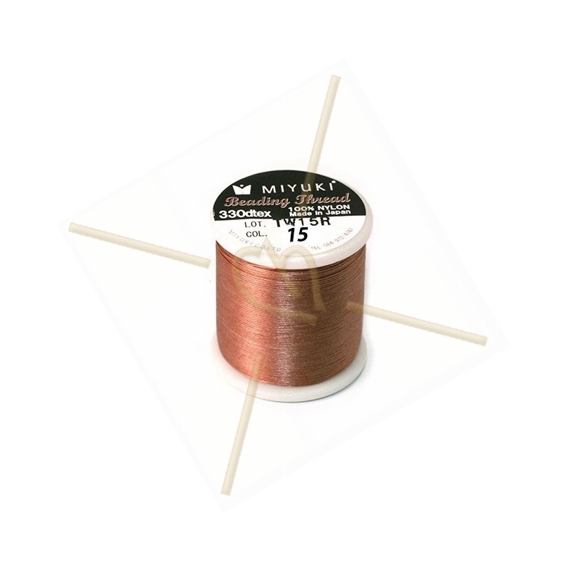 Miyuki Bead Thread Medium Nutmeg Miyuki Bead Thread Medium Nutmeg