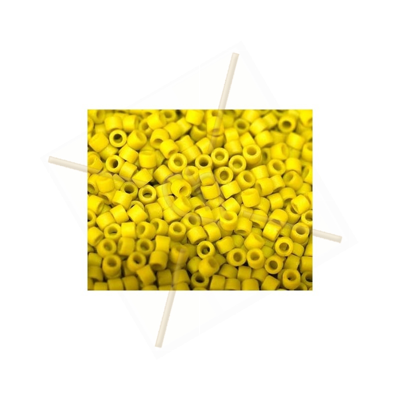 Opaque Glazed Frosted Yellow   - Delica 11/0 5gr.