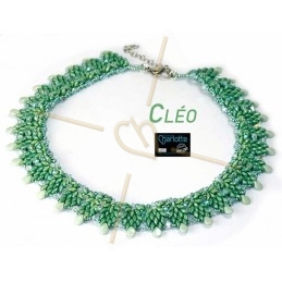 Kit Collier Cléo  Vert Menthe