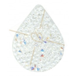 Swarovski Fine Rocks Drop 21*28mm Crystal AB