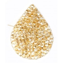 Swarovski Fine Rocks Drop 21*28mm Golden Shadow