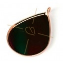 pendentif Larme 21*28mm Rose Gold