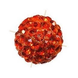 strassbal 6mm round orange