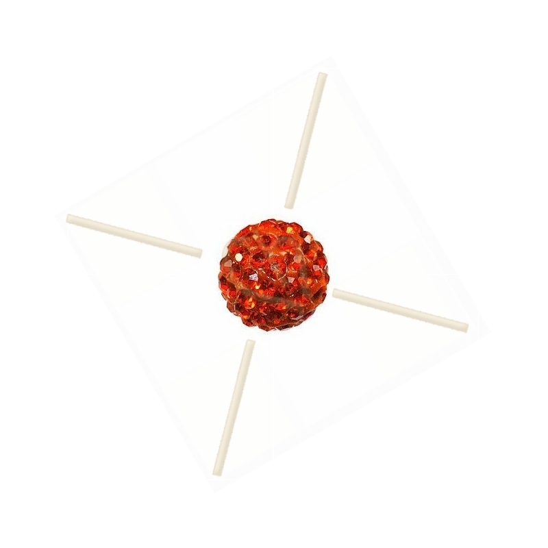 strassbal 6mm round orange strassbal 6mm round orange
