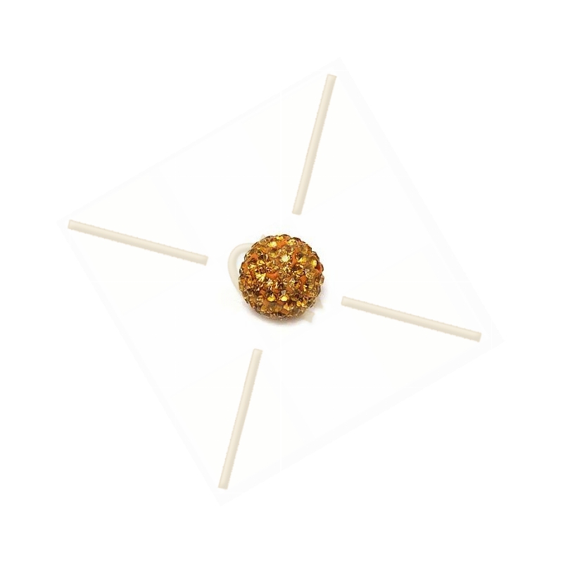 ronde strassbal 8mm topaz ronde strassbal 8mm topaz