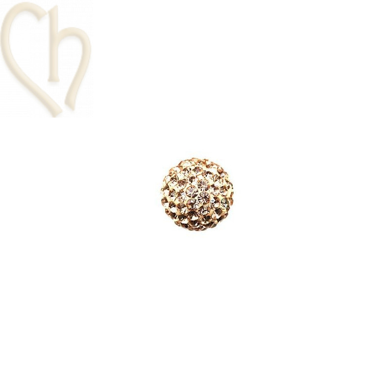 strassbal 10mm round champagne