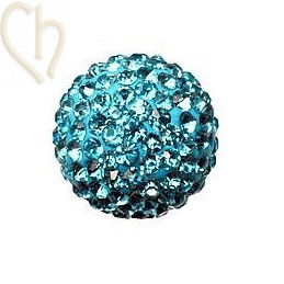 strassbal 14mm round aquamarine