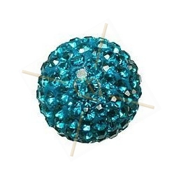 strassbal 16mm round Turquoise