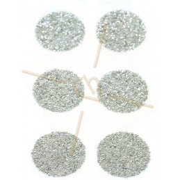 6 x Pastille 24mm rond...