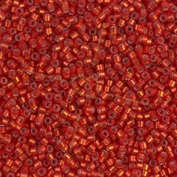 Silverlined Red Dyed - Miyuki Delica 11/0 - 5 gr - DB0683