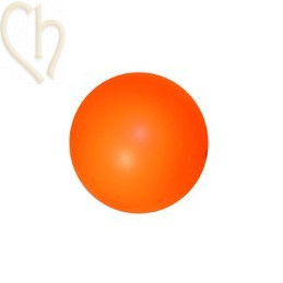12mm  Neon orange Pearl