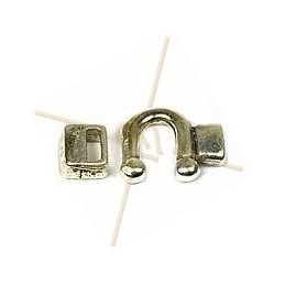 clasps for leather ribbon
