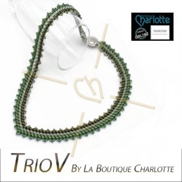 Pack Necklace TrioV Green