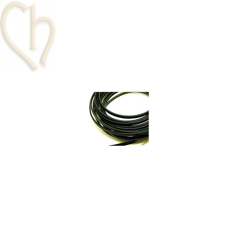 cuir plat azul marino