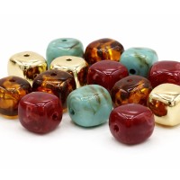 Découvrez nos perles en acrylique colorées et légères. Idéales pour créer des boucles d’oreilles et bijoux d’été. Boutique Charlotte.