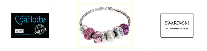 Swarovski Crystal Becharmed beads