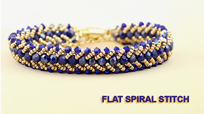 Flat Spiral Stitch